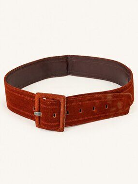 Vintage Yves Saint Laurent Wide Suede Belt